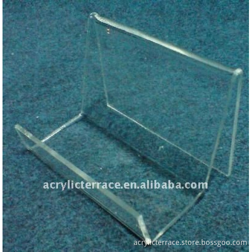 Clear Wallet Display Easel